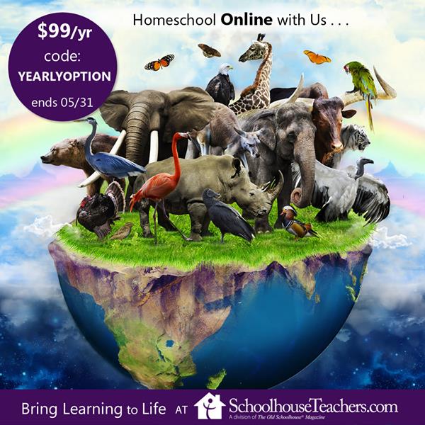 Schoolhouse Teachers Annual Membership Only $99! (Reg. $179!) + Monthly Options