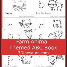 FREE Farm Animals Alphabet Easy Reader