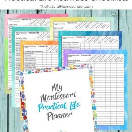 Free Montessori Practical Life Activity Planning Pages