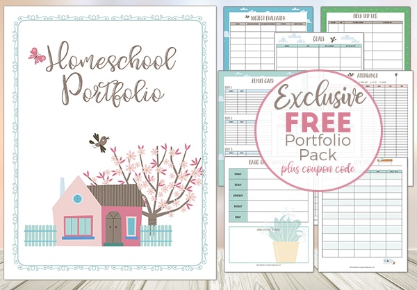 Free Homeschool Portfolio Pack - Limited Time!