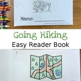 Free Going Hiking Easy Reader Book