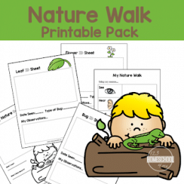 Free Nature Walk Printable Pack