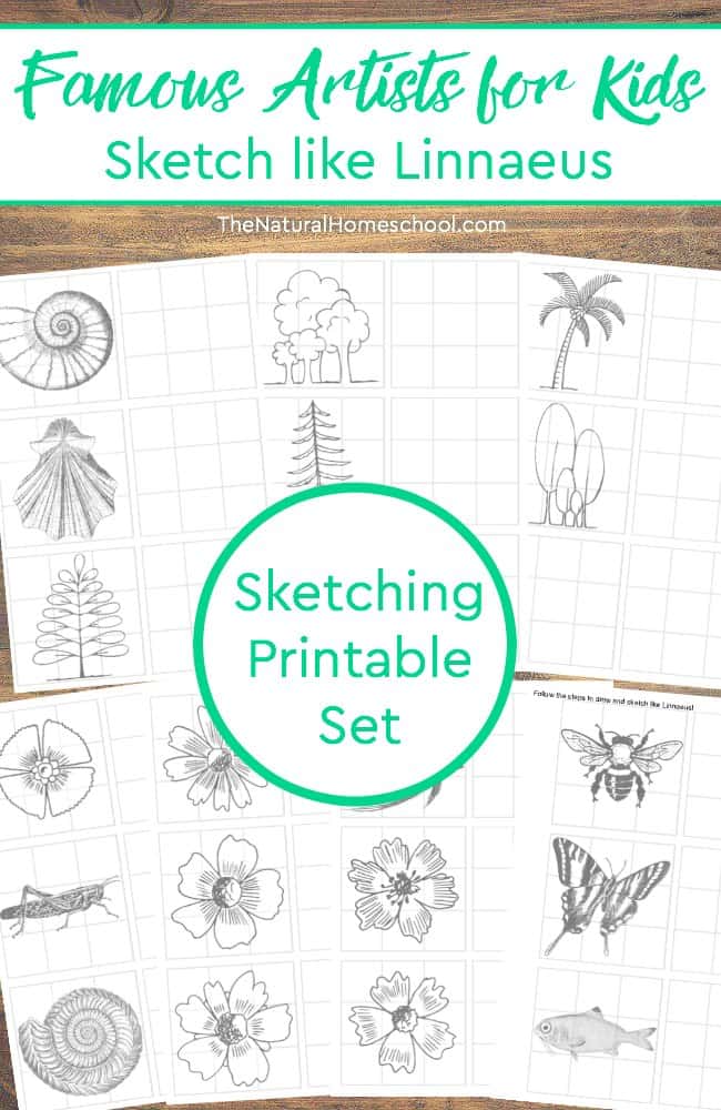 Free Sketching Printable Set