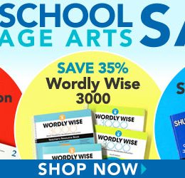 Homeschool Language Arts Sale - Explode the Code, Shurley English, & Wordly Wise