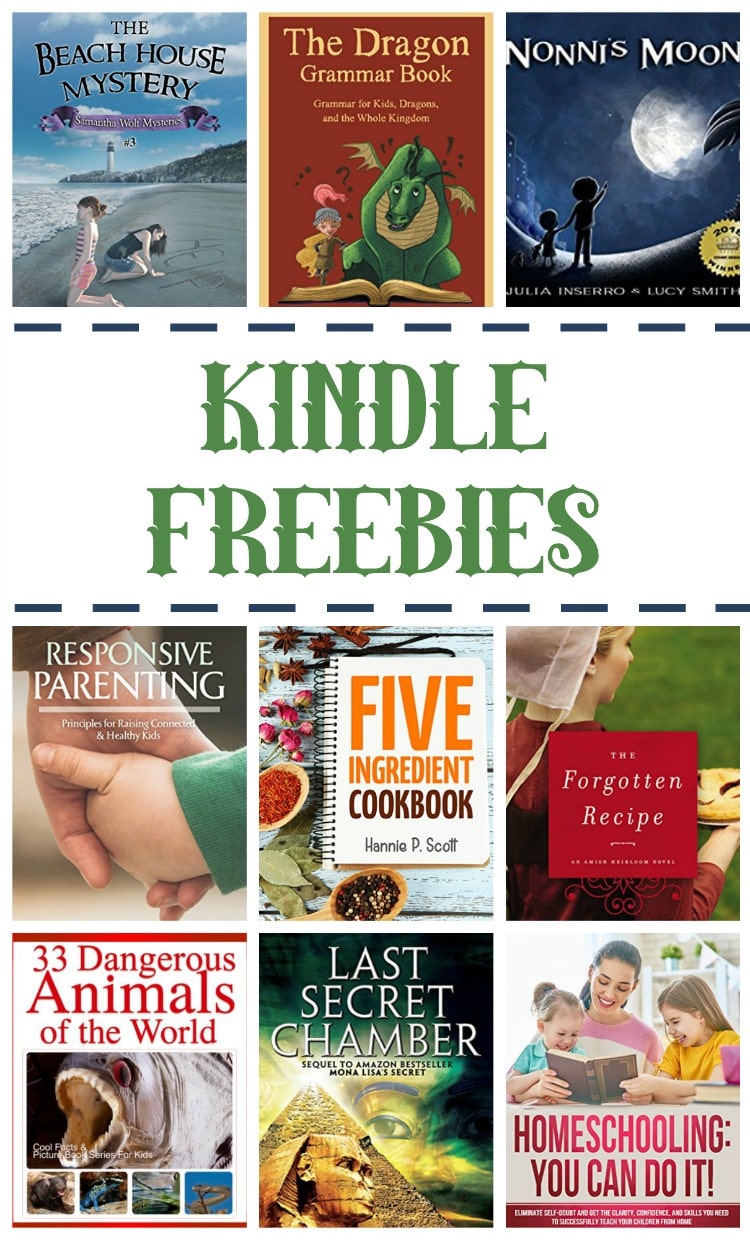 16 Kindle Freebies: The Dragon Grammar Book, Responsive Parenting, & More!