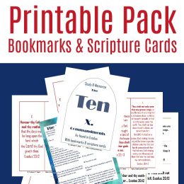 Free Ten Commandments Printable Pack