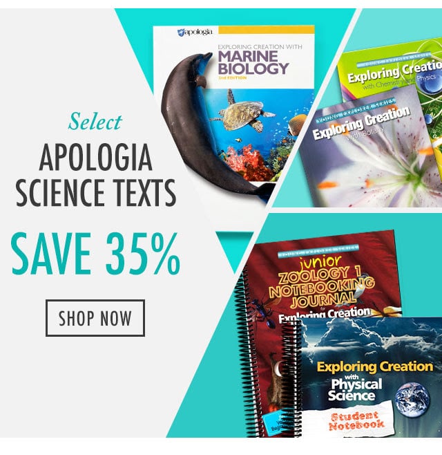 35% Of Apologia Science Texts