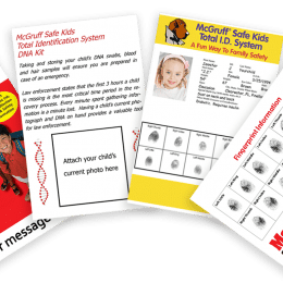 Free McGruff Child Safe Kit