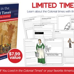 Free Living in Colonial Times Notebooking Pages ($7.99 Value!)