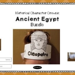 Free Ancient Egyptian Historical Figure Crowns