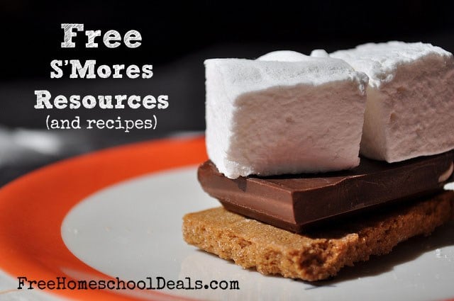 Free National S’mores Day Resources {and recipes}