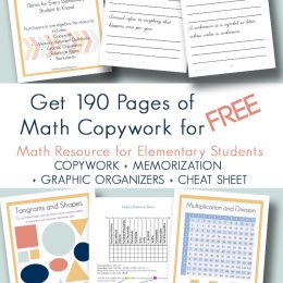 Free Math Reference Pack (190+ Pages!)