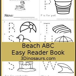 Free Beach ABC Easy Reader Book