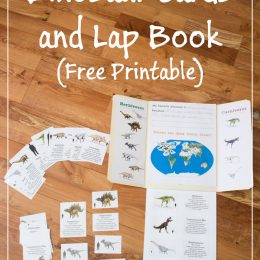 Free Dinosaur Lapbook & Cards