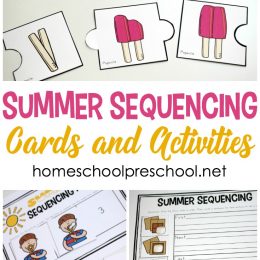 FREE Summer Sequencing Cards & Activities