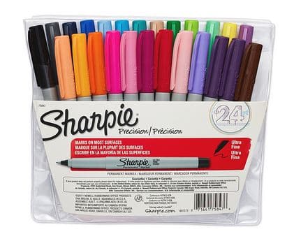 Sharpie Ultra Fine Permanent Marker 24 Pack Only $9.96! (38% Off!)