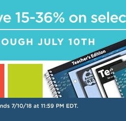 BJU Press Kit Sale - 15%-36% Off!