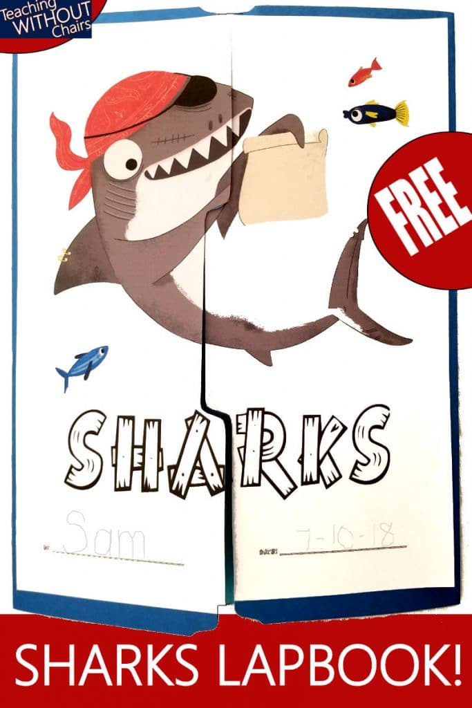 FREE Shark Lapbook