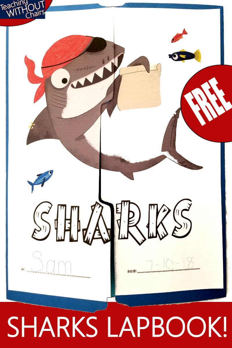 Free Shark Lapbook