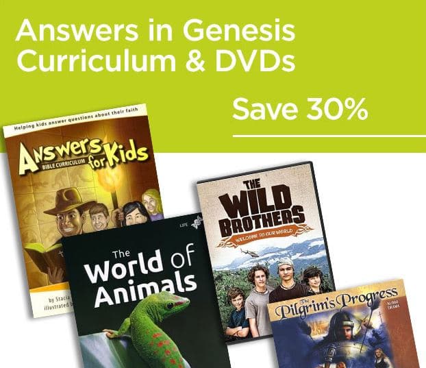 30% Off Answers In Genesis Curriculum & DVDs 