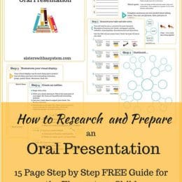 Free Guide to Elementary Oral Presentations