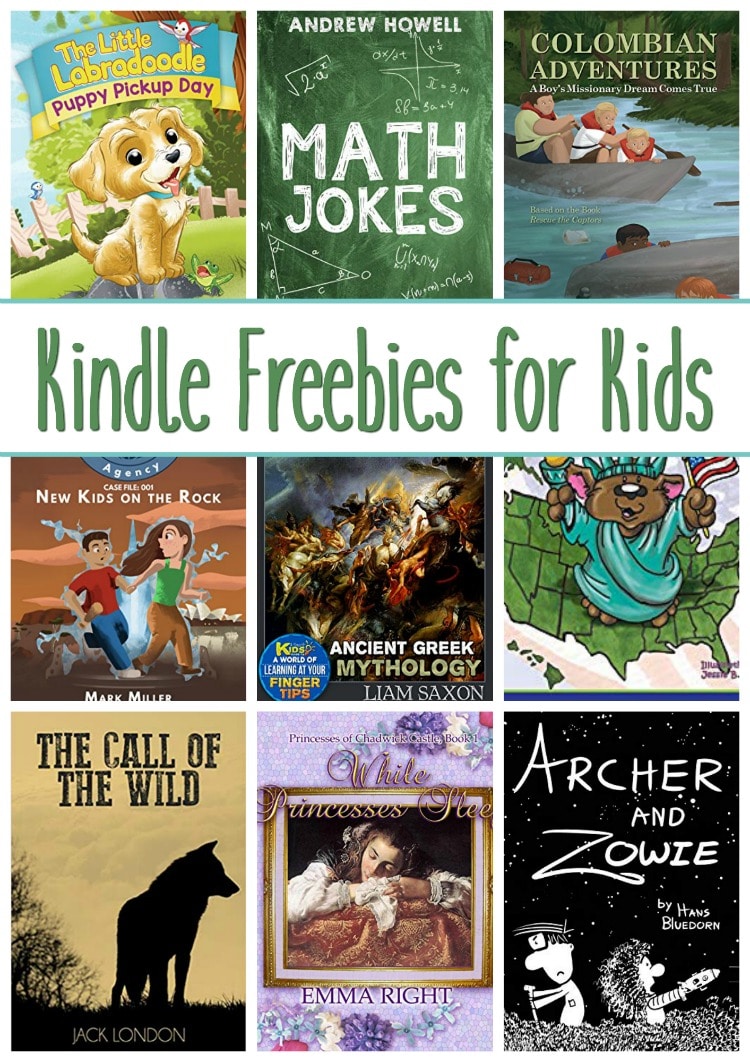 14 Kindle Freebies for Kids: Columbian Adventures, Math Jokes, & More! 