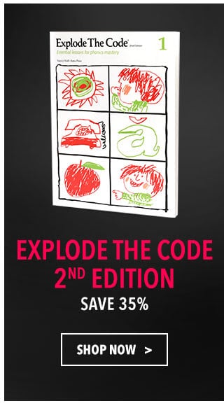 Explode the Code Curriculum Sale - 35% Off!