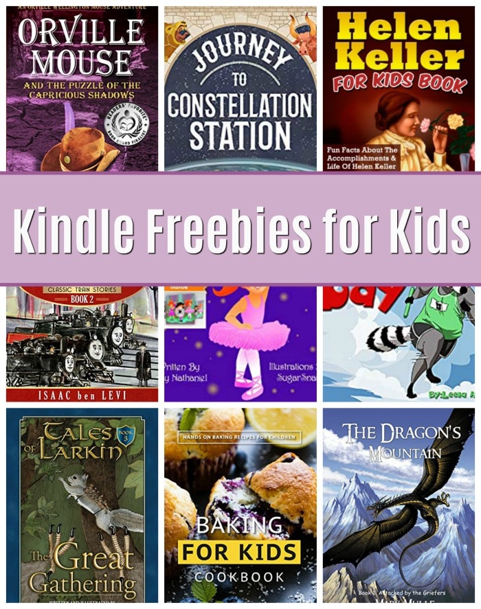 12 Free Kindle Books for Kids: Journey to Constellation Station, Kid Legends, & More!