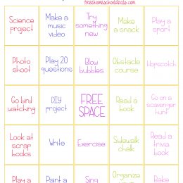 FREE “I’M BORED” BINGO CARD ACTIVITY (Instant Download)