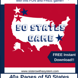 free 50 states flashcards