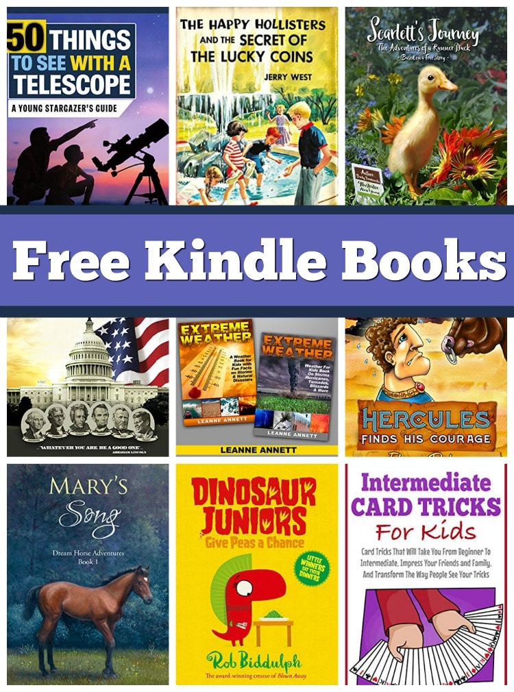 Free Kindle Books: Happy Hollisters, Preschool Workbook, Card Tricks, & More!