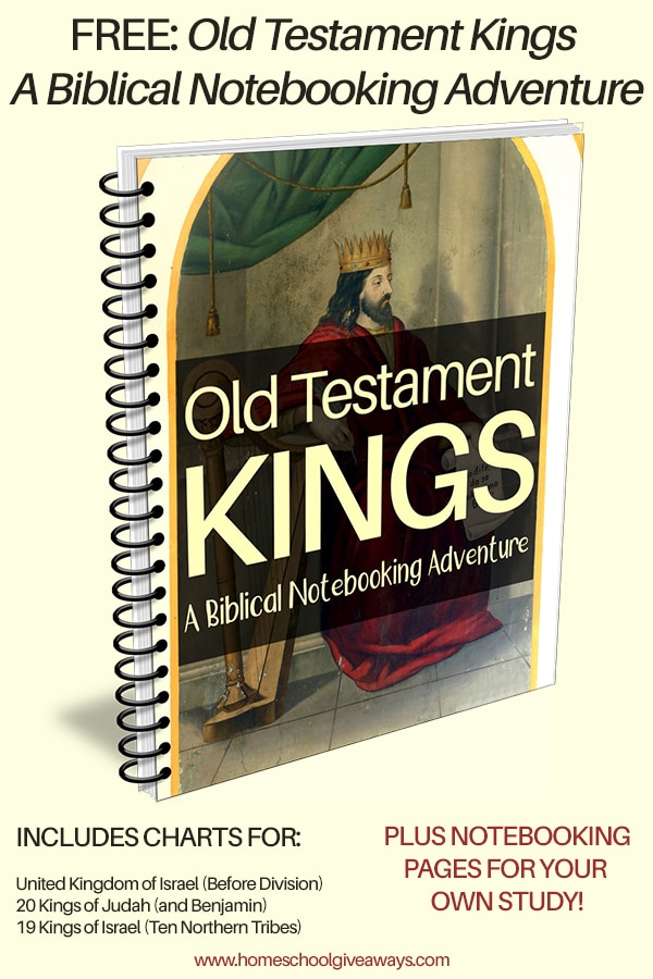 Free Old Testament Kings Notebooking Pages