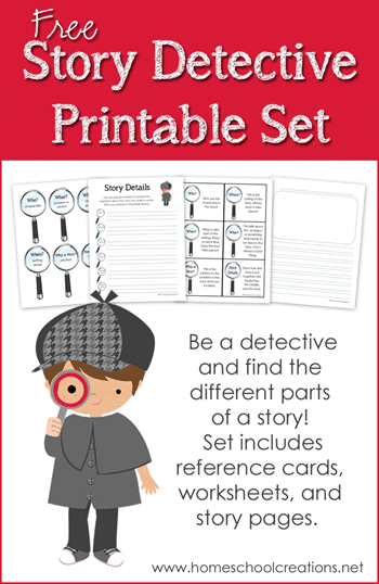 FREE Story Detective Printable Set