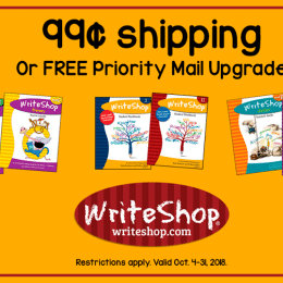WriteShop Deal - Get $0.99 Shipping with $25+ Orders!