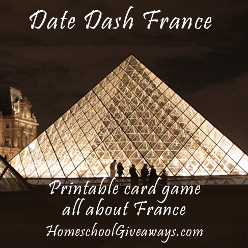 Free Printable France Card Game