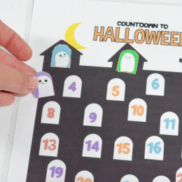 countdown to halloween calendar