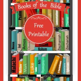 Make memorization easier with this FREE Books of the Bible Printable Poster! #fhdhomeschoolers #freehomeschooldeals #booksofthebible #christianhomeschooling #homeschoolinglife