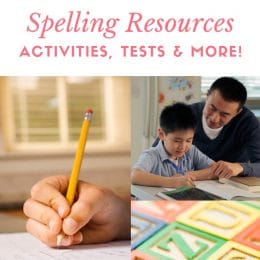 Check out these 25 Amazing Free Spelling Resources - Activities, Tests, & More! #fhdhomeschoolers #freehomeschooldeals #spellingresources #homeschooling #hsdays #hsfreebies