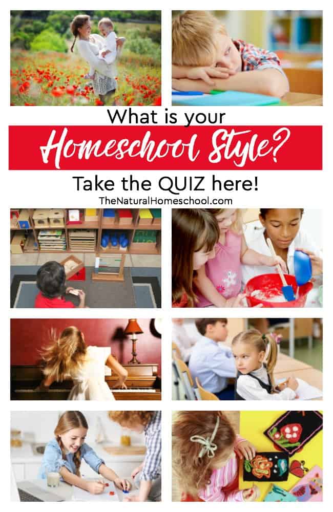 free homeschool styles quiz