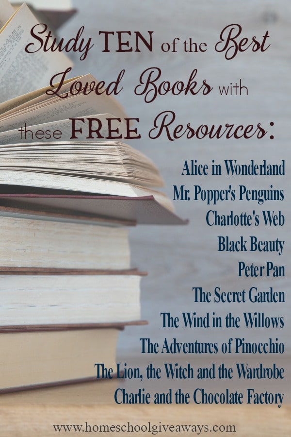 FREE Best Loved Books Unit Studies and Printables