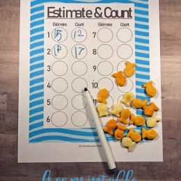 FREE Printable Estimate & Count Sheet