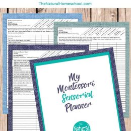 free printable montessori sensorial activities checklist