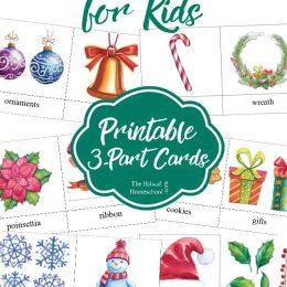 FREE Christmas Word Cards