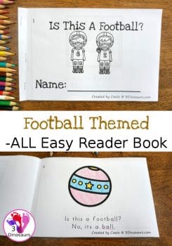 FREE Football -ALL Endings Easy Reader