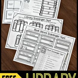 FREE Library Scavenger Hunts