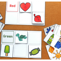 FREE Color Sorting Mats