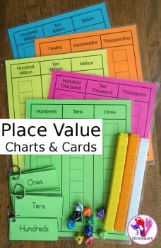 FREE Place Value Mats & Cards