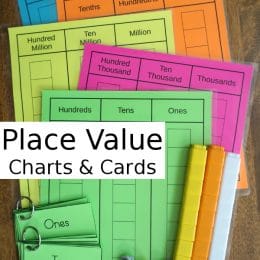 FREE Place Value Mats & Cards