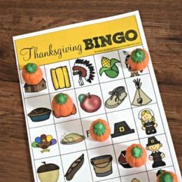 FREE Printable Thanksgiving BINGO Sheets