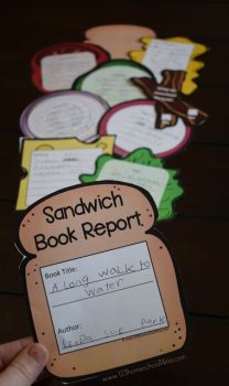 FREE Fun Sandwich Book Report Printables!